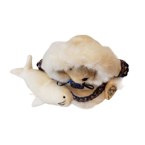 Limited Edition Vintage Muffy VanderBear Seal #5000 1994 w Stand - Picture 5 of 9